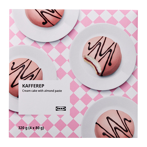 KAFFEREP, cream cake with almond paste