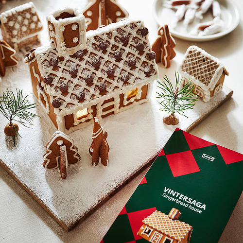 VINTERSAGA, gingerbread house