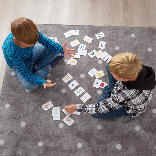 UNDERHÅLLA, cards w letters, numbers, signs