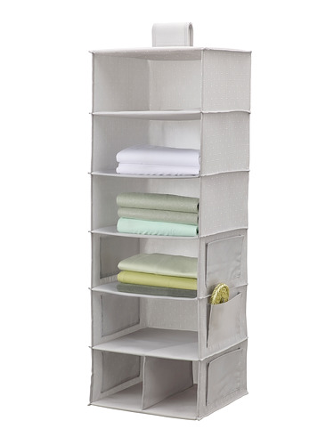 BLÄDDRARE, hanging storage with 7 compartments