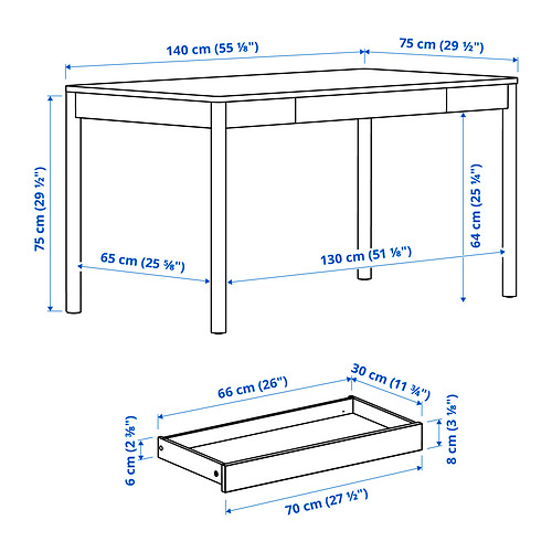 TONSTAD desk