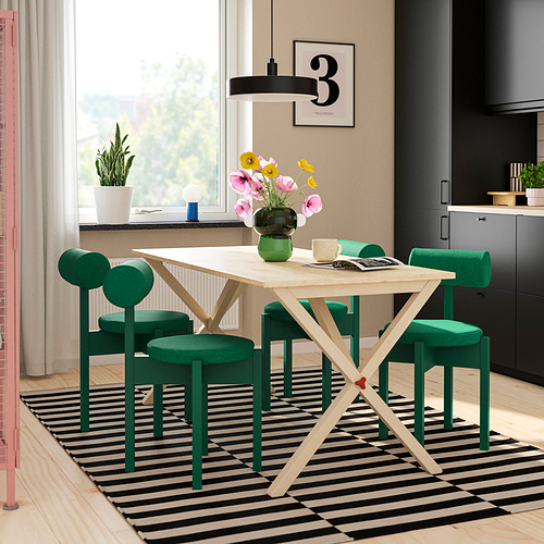 IKEA PS 2026, table and 4 chairs