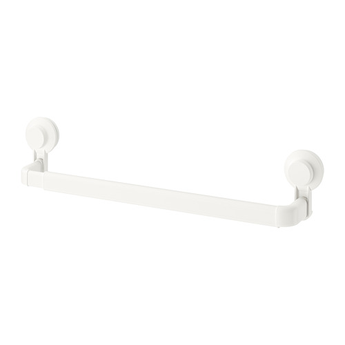 TISKEN, towel rack with suction cup