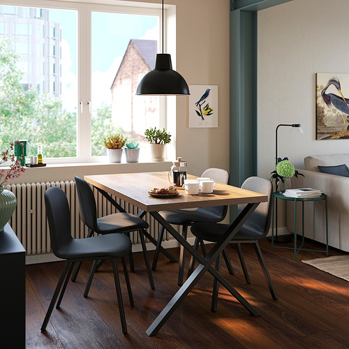 SKÅLSTA, borð og fjórir stólar