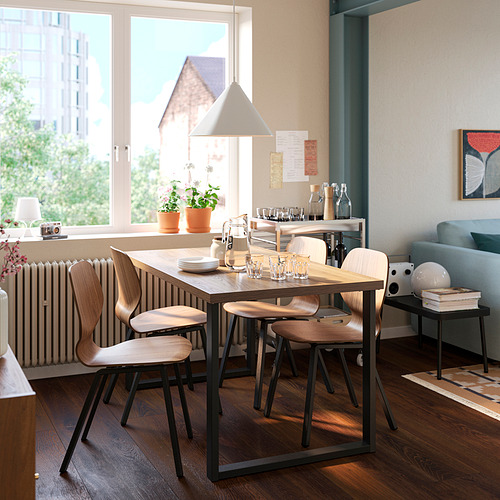 SKÅLSTA, borð og fjórir stólar