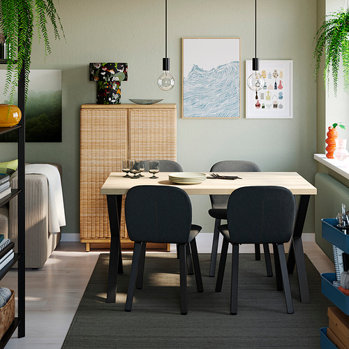 SKÅLSTA, borð og fjórir stólar