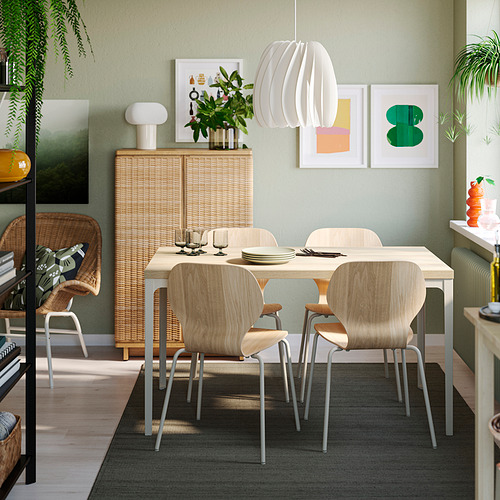 SKÅLSTA, borð og fjórir stólar