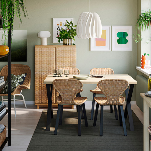 SKÅLSTA, borð og fjórir stólar