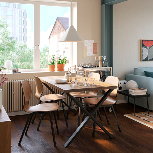 SKÅLSTA, borð og fjórir stólar