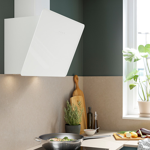 BEJUBLAD, wall mounted extractor hood