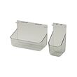 VISSLAÅN hanging organiser, set of 2