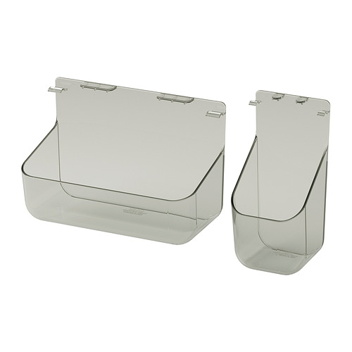 VISSLAÅN, hanging organiser, set of 2