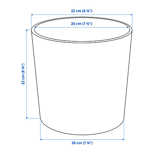 BOYSENBÄR plant pot