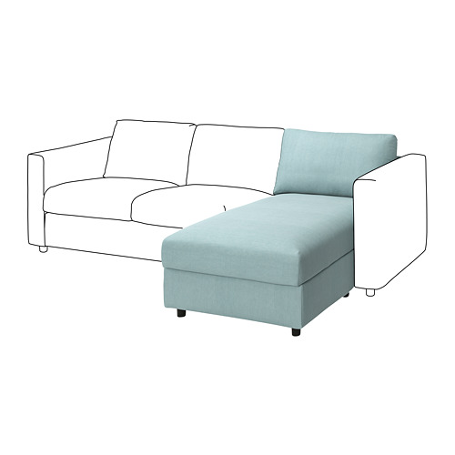 VIMLE, chaise longue section