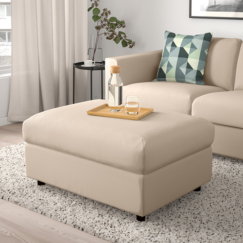 VIMLE, footstool with storage