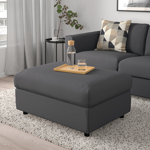 VIMLE, footstool with storage