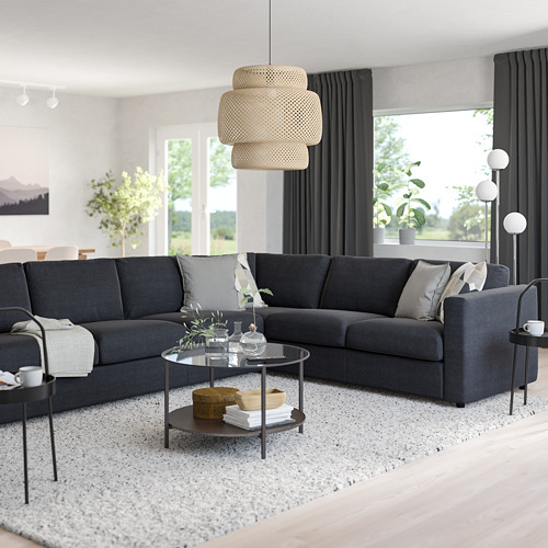 VIMLE, corner sofa, 5-seat