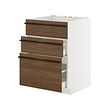 White/stensta dark brown ash veneer (+10.500,-)