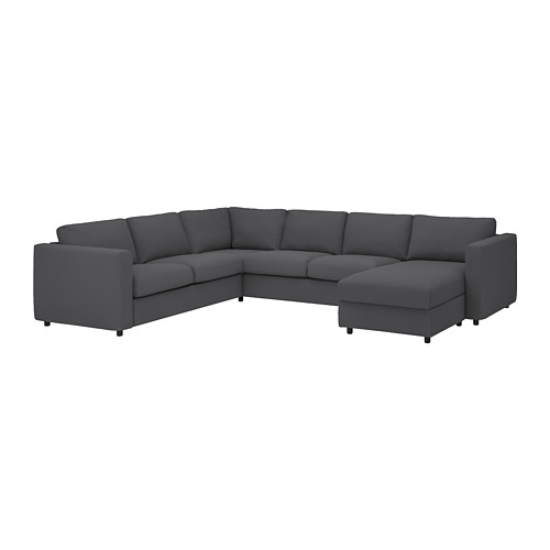 VIMLE, corner sofa, 5-seat