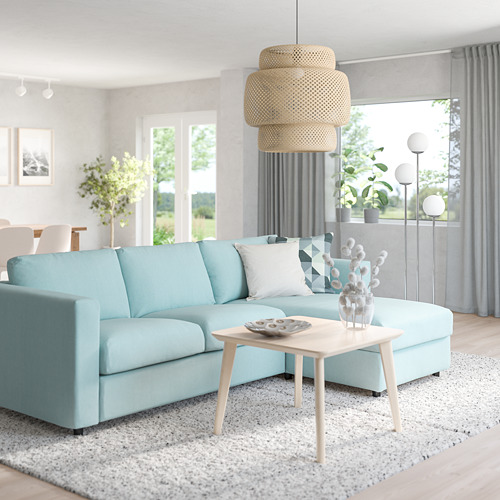 VIMLE, 3-seat sofa with chaise longue