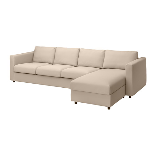 VIMLE, 4-seat sofa with chaise longue