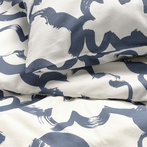 EKPURPURMAL, duvet cover and 2 pillowcases