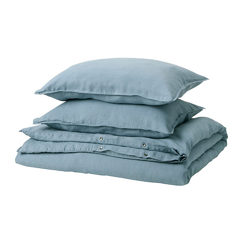 DYTÅG, duvet cover and 2 pillowcases