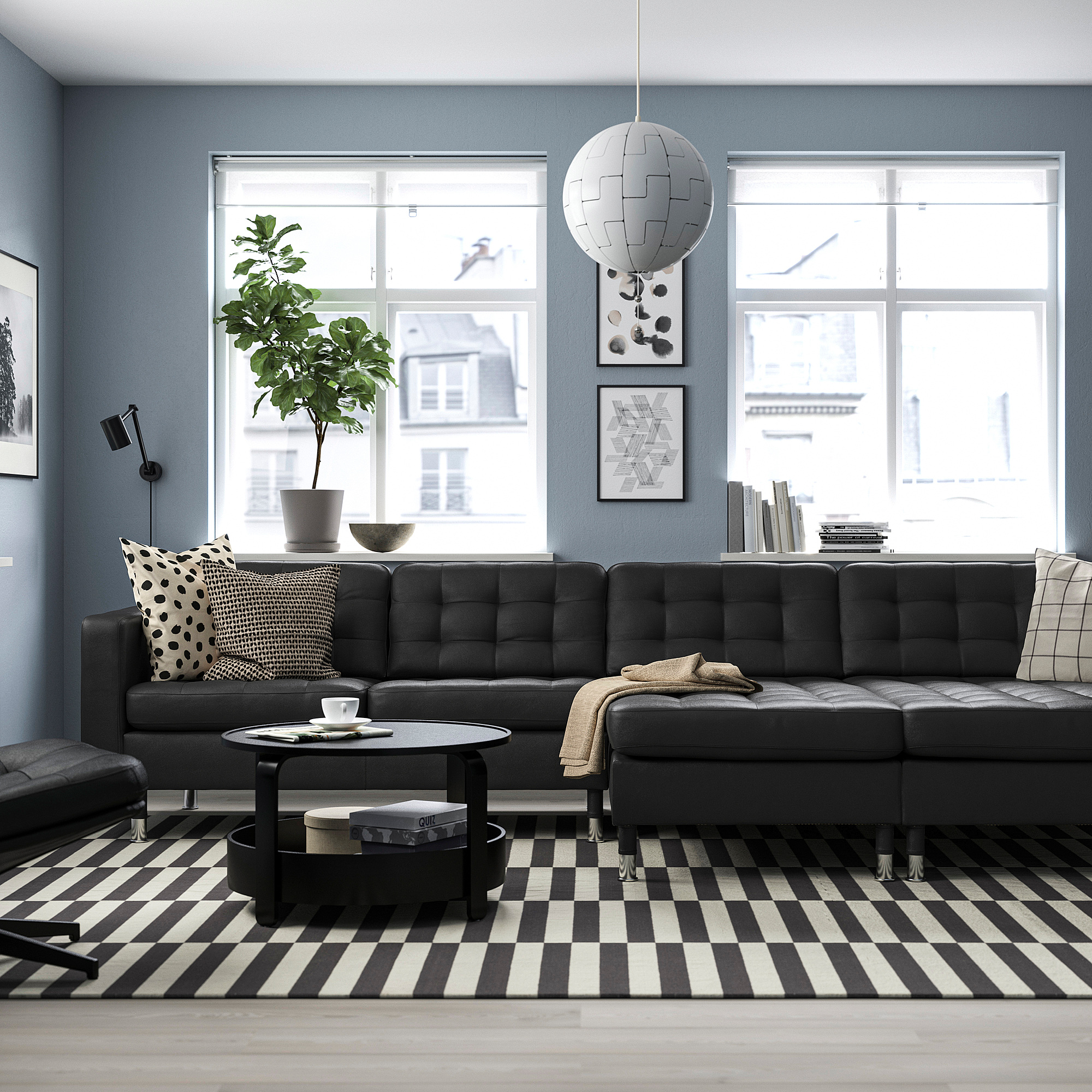IKEA LANDSKRONA オットマン グレー IKEA LANDSKRONA オットマン グレー