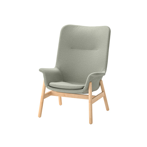 VEDBO, high-back armchair