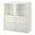 BESTÅ, storage combination w glass doors