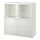 BESTÅ, storage combination w glass doors