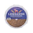 LEKSANDS KNÄCKEBRÖD hrökkbrauð með rúgmjöli, hringlaga