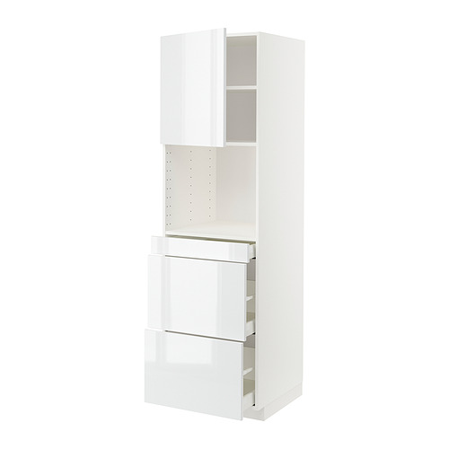 METOD/MAXIMERA hi cab f micro combi w door/3 drwrs