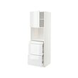 White/voxtorp high-gloss/white