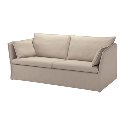 BACKSÄLEN, cover for 3-seat sofa