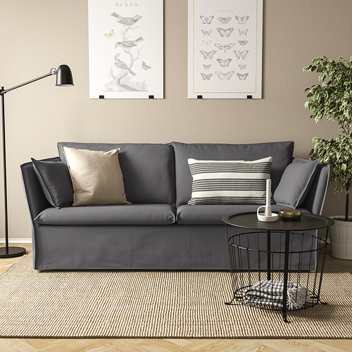 BACKSÄLEN, 3-seat sofa