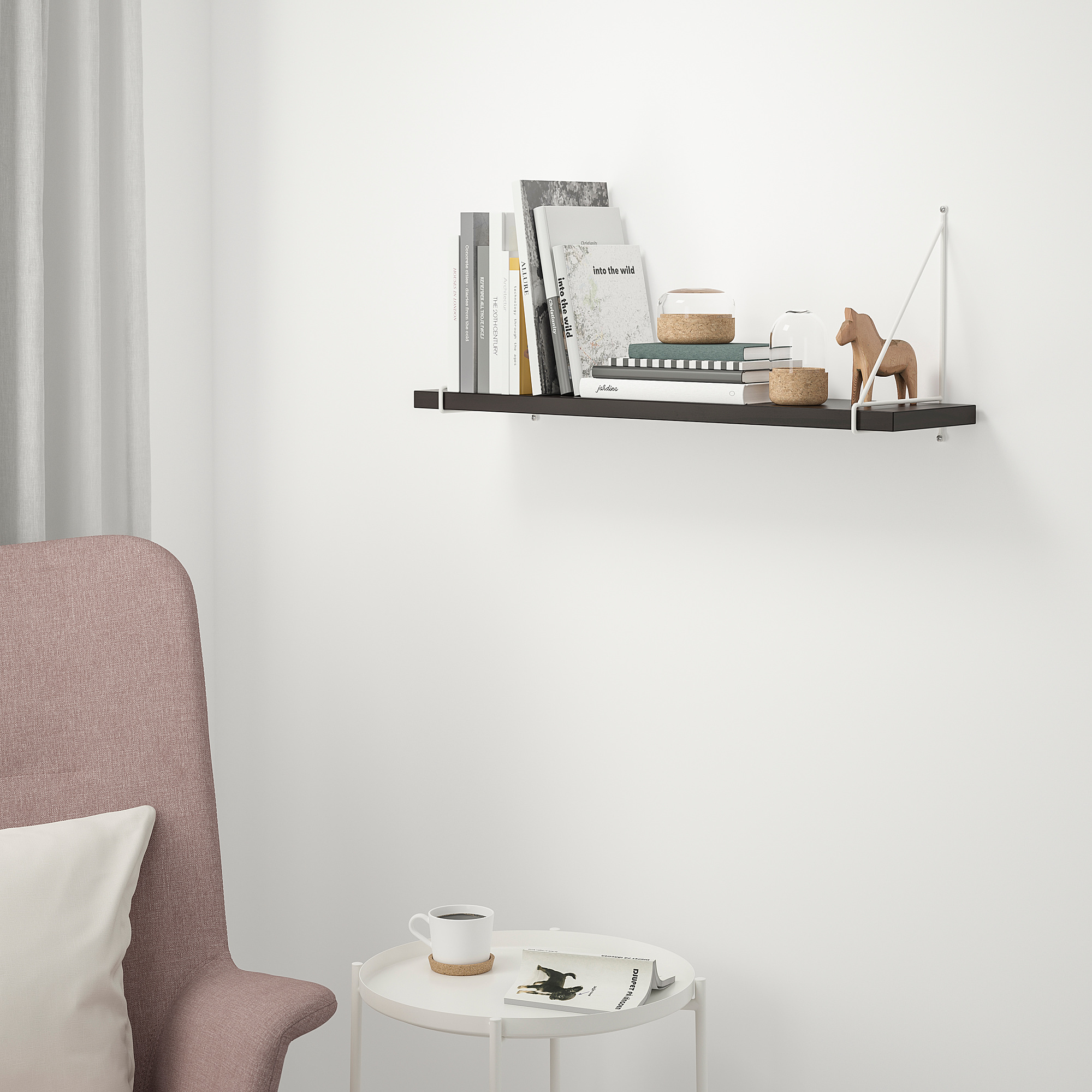 BERGSHULT/PERSHULT wall shelf