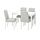 EKEDALEN/BERGMUND, table and 4 chairs