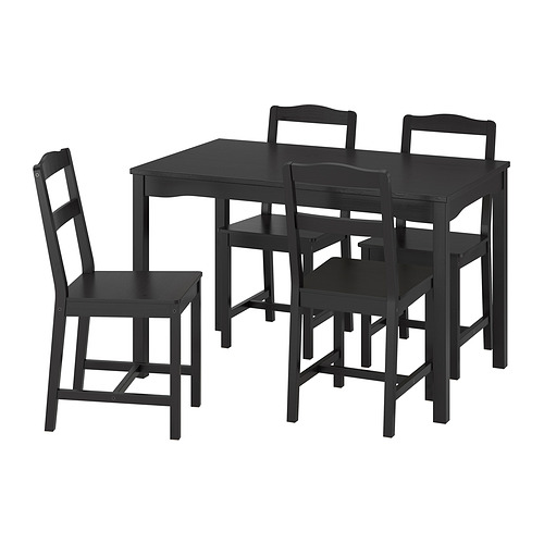 HÄGERNÄS, borð og fjórir stólar