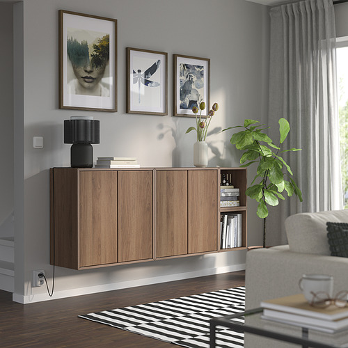 EKET, wall-mounted cabinet combination