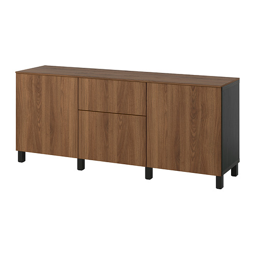 BESTÅ hirsla með skúffum