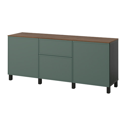 BESTÅ, hirsla með skúffum