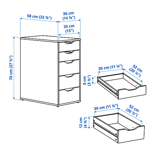 ALEX drawer unit