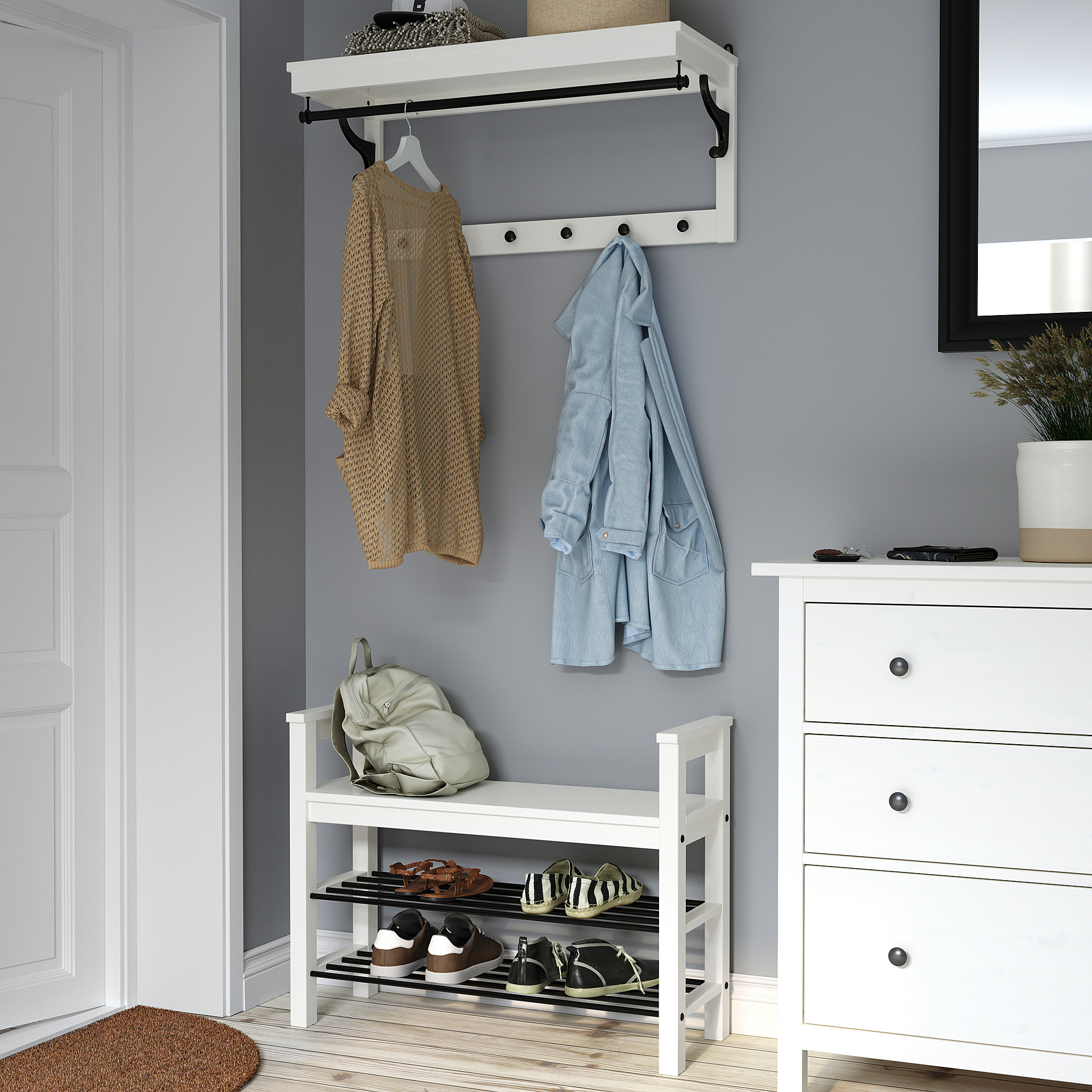 HEMNES hattahilla