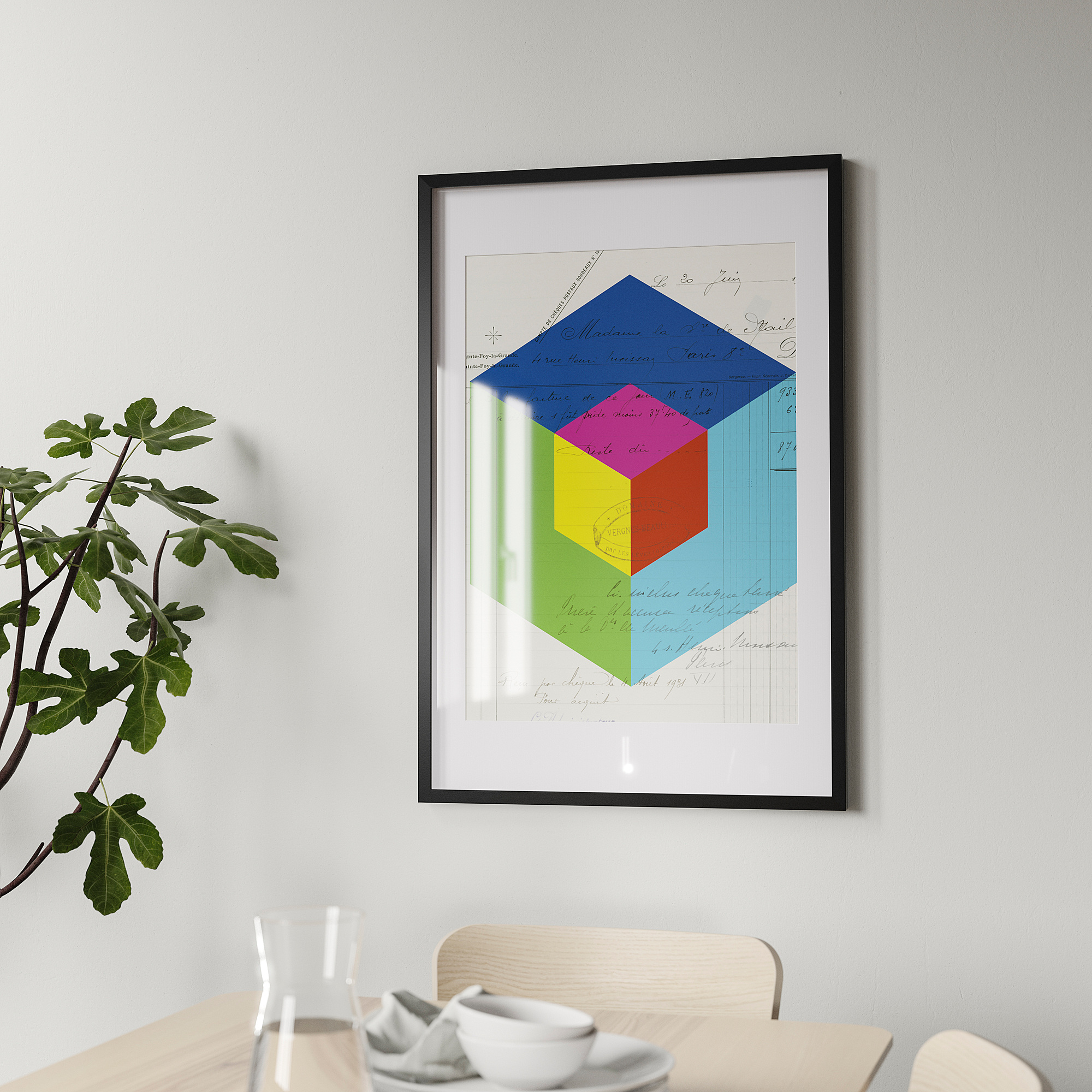 RÖDALM frame