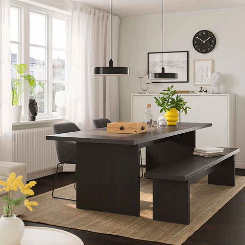 BERGSHYTTAN/TOSSBERG, borð, stólar og bekkur