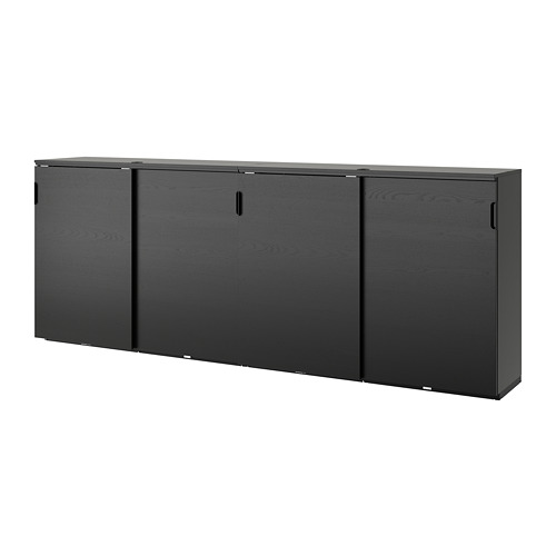 GALANT, storage combination w sliding doors