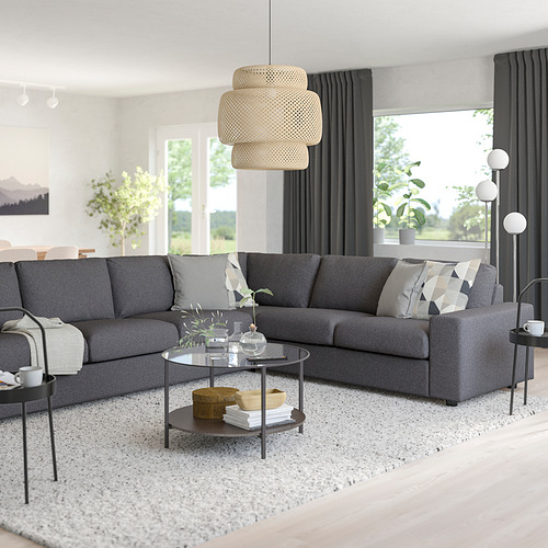 VIMLE, corner sofa, 5-seat