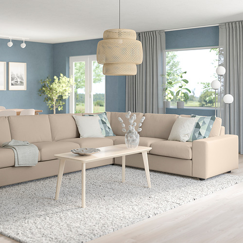 VIMLE, corner sofa, 5-seat