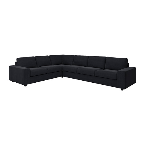 VIMLE, corner sofa, 5-seat